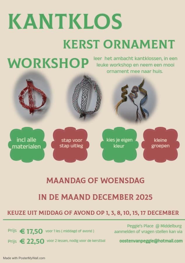 Workshop kantklossen