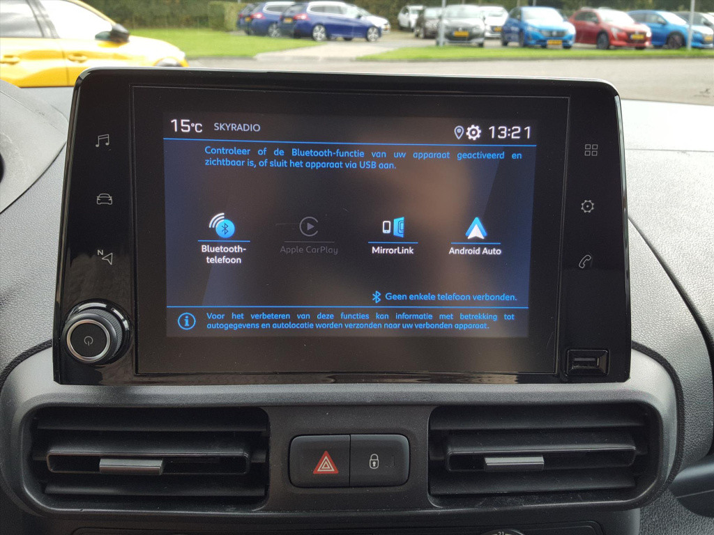 Peugeot Partner premium 1.5 bluehdi-130pk 650kg 3z(vol)automaat (eat8)| nav