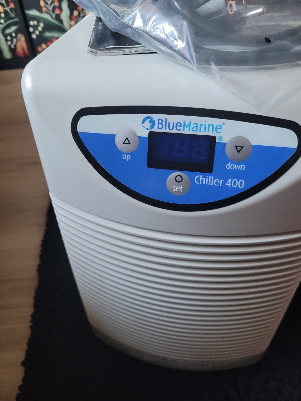 Chiller blue marine 400 en pomp