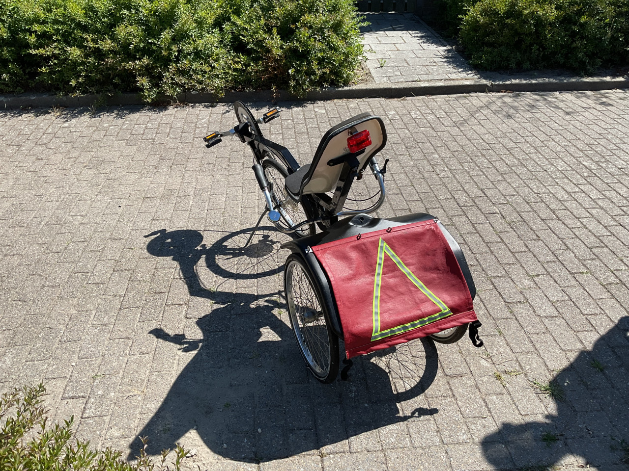 I.g.st.z. Flevobike trike, ligfiets met 14 versnellingen