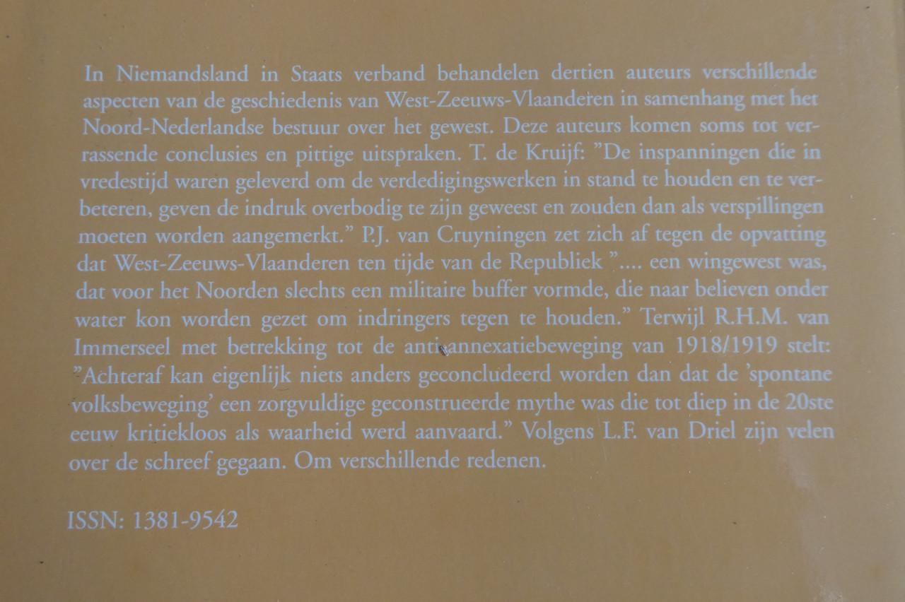 Niemandsland in Staats verband, geschiedenis van West Zeeuws-Vlaanderen
