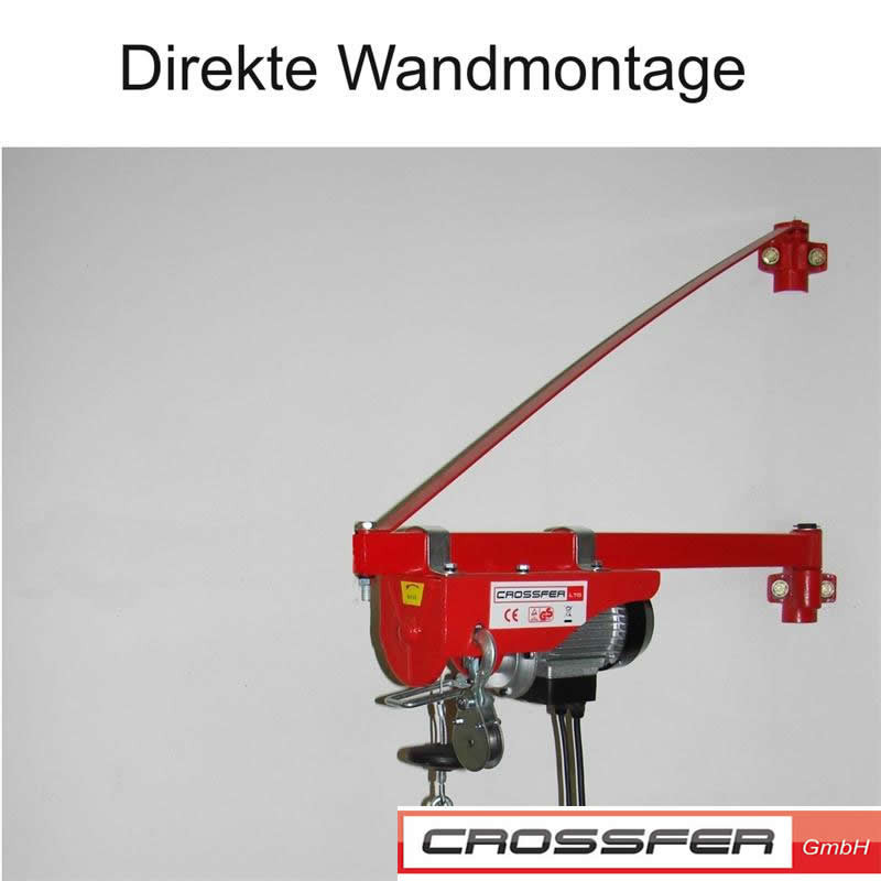 Crossfer takel, hijstakel, bouwtakel, lier, kraan 600kg / 18M kabel