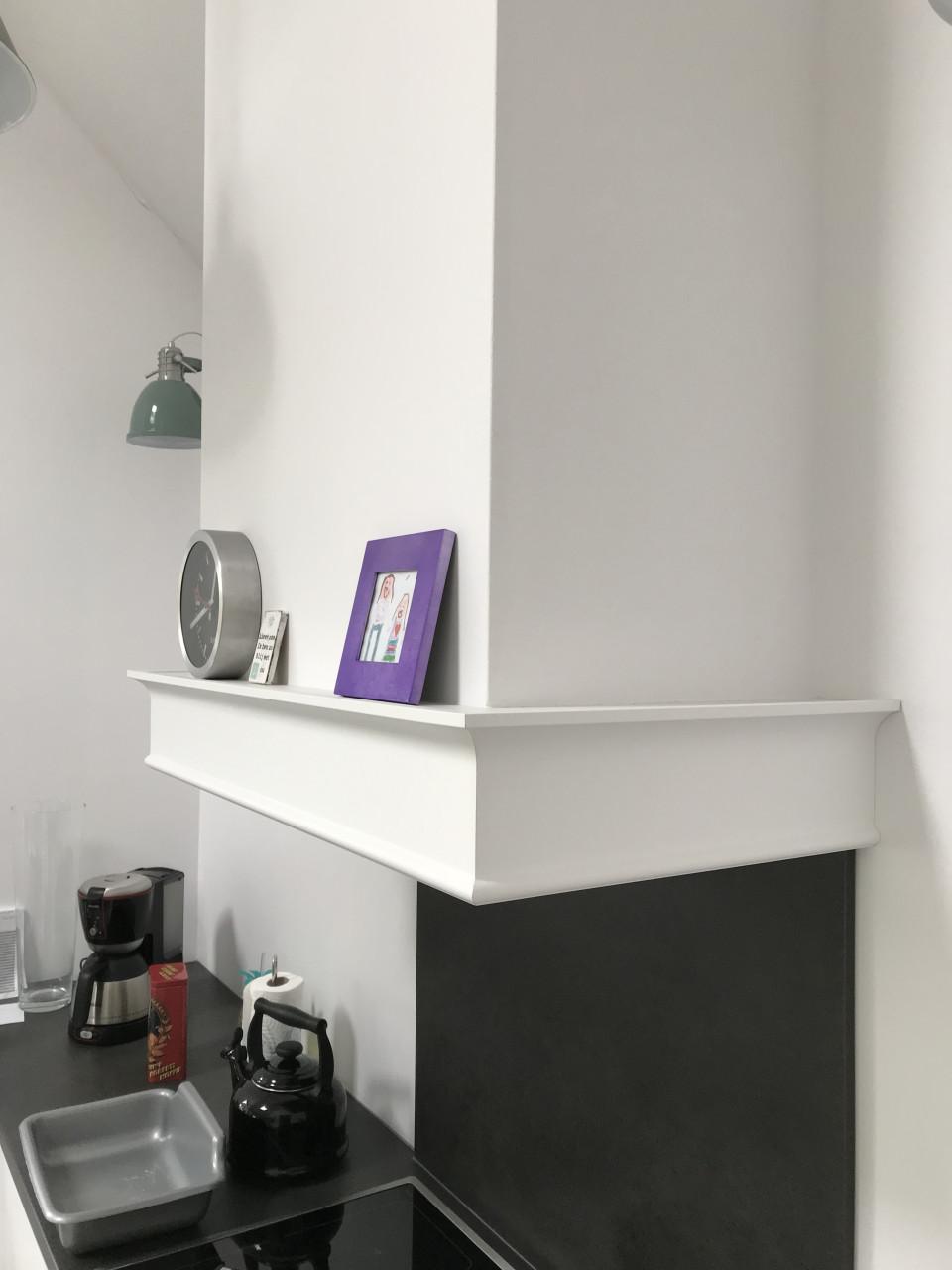 Verkocht: ombouw voor afzuigkap