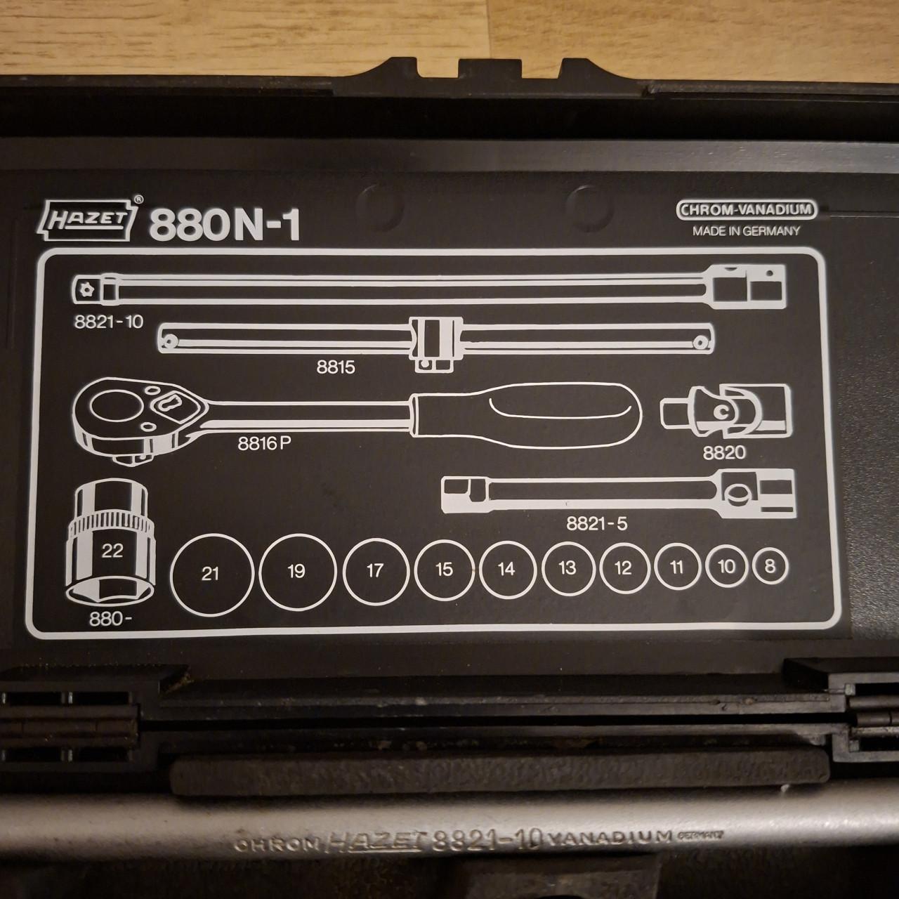 Hazet doppenset  van het topmerk