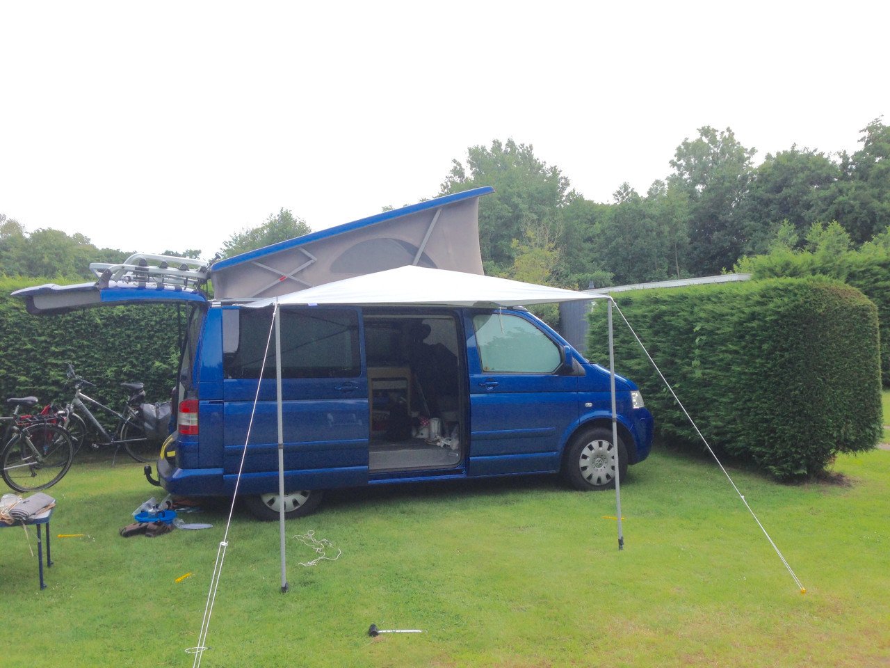 Luifel voor camperbus