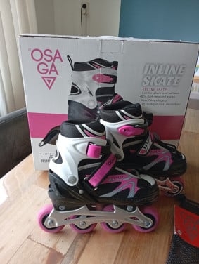Skeelers Osaga mt 31-34 inclusief beschermers