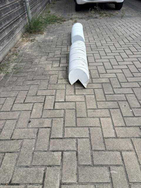 Stootprofiel voor steiger