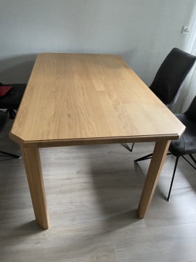 Eiken eettafel