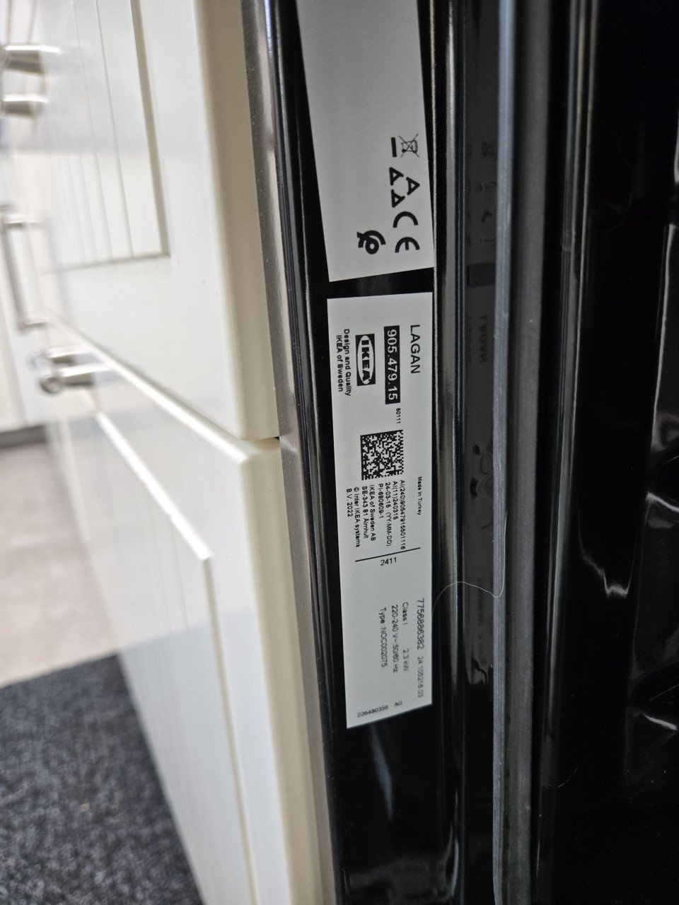Ikea Inbouwoven en inductiekookplaat