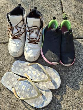 Schoenen en slippers pakket maat 38-39