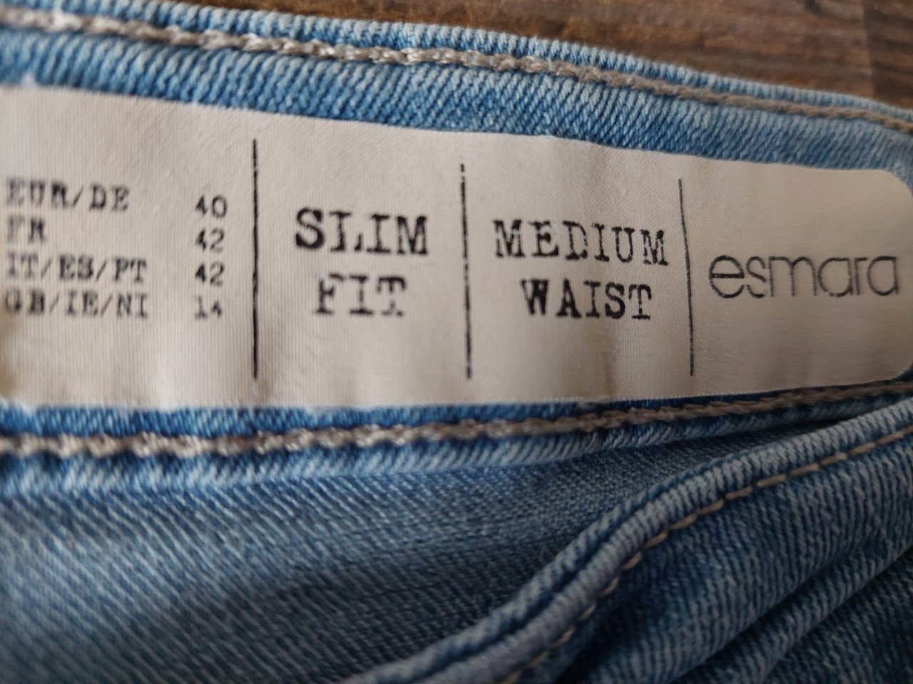 Dames capri jeans Esmara mt 40