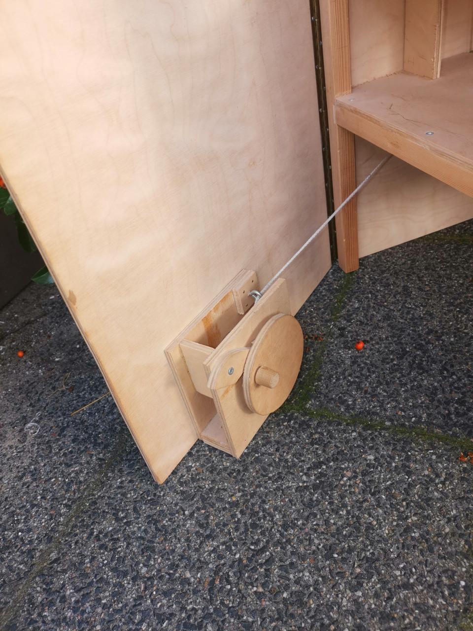 Leuk houten speelpakhuis