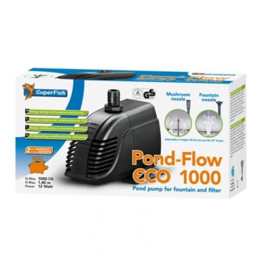 Superfish Pond Flow Eco 1000 fonteinpomp