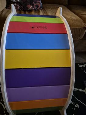 Balenseren op de wirl warlen.