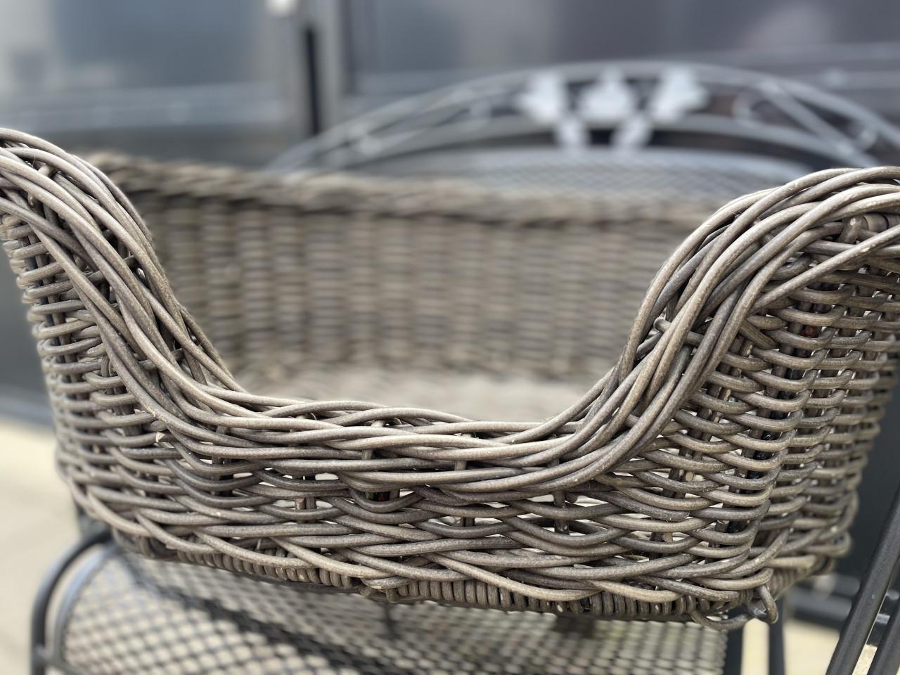 NIEUWE Degelijke BOONE Mand in Taupe!!