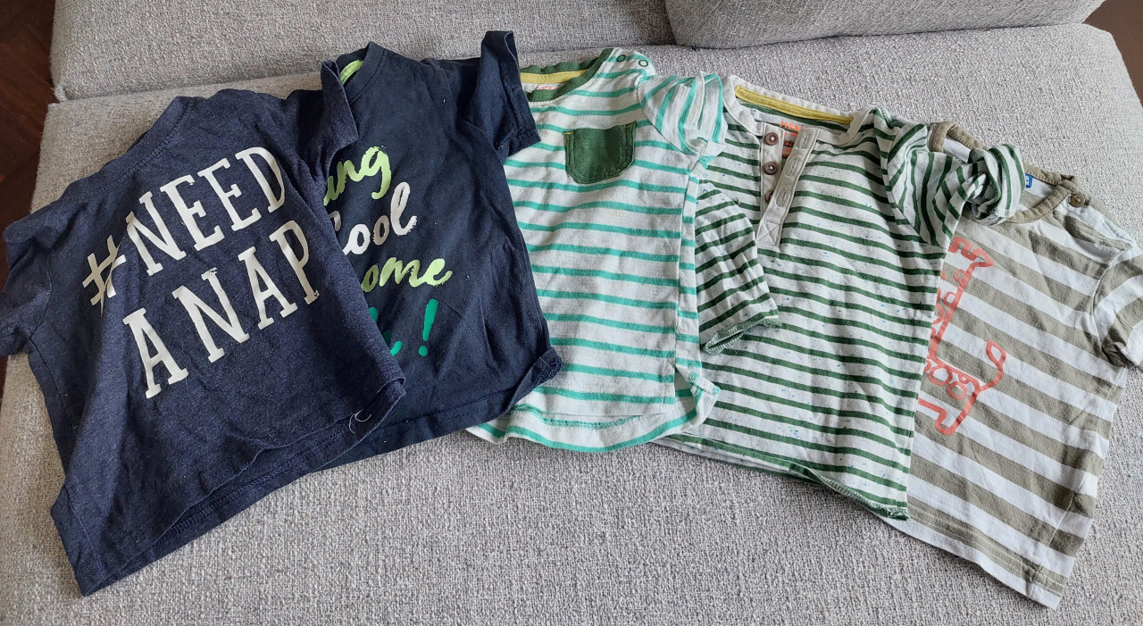 Shirts maat 68