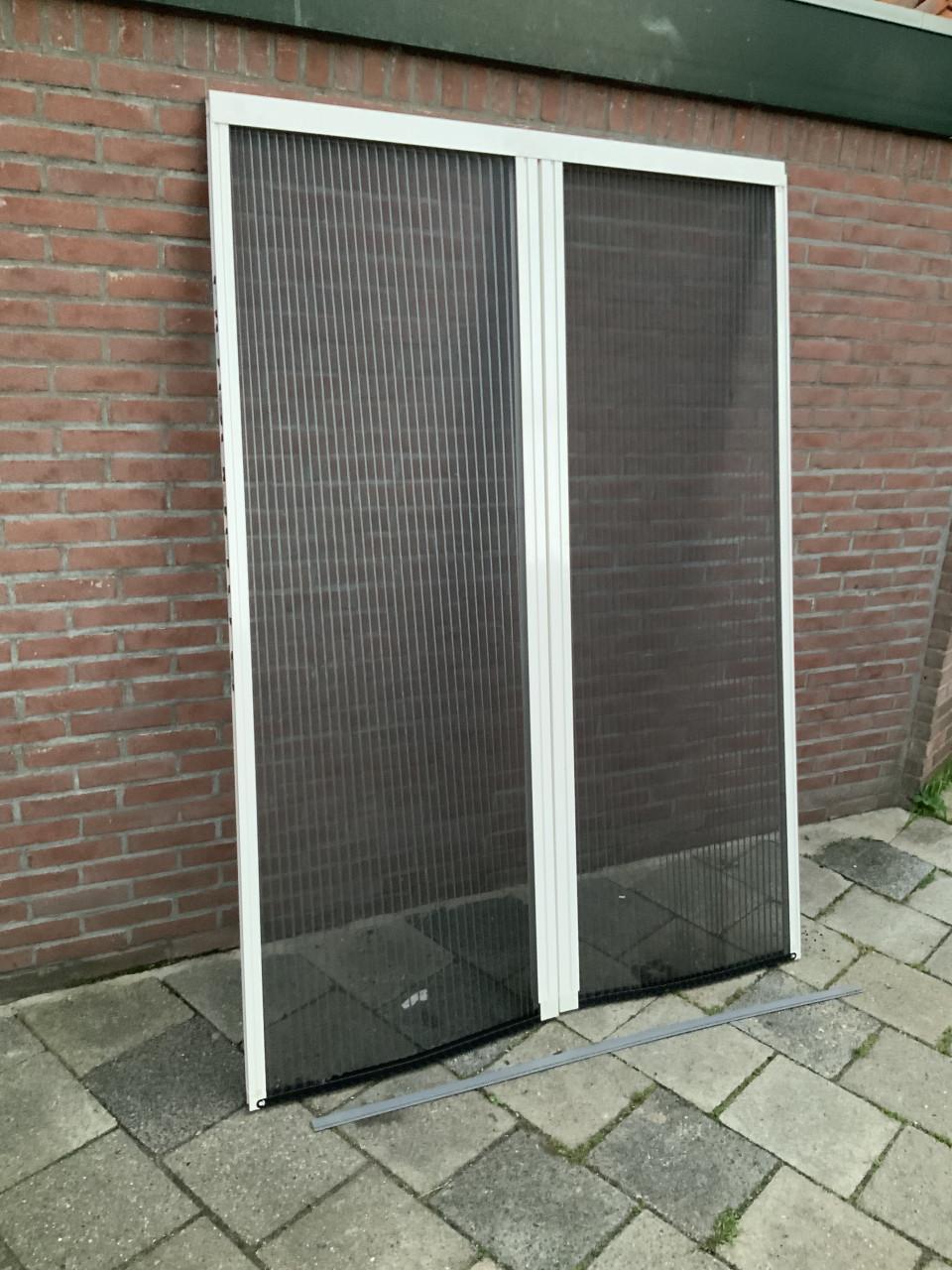 Plissé hordeur dubbel