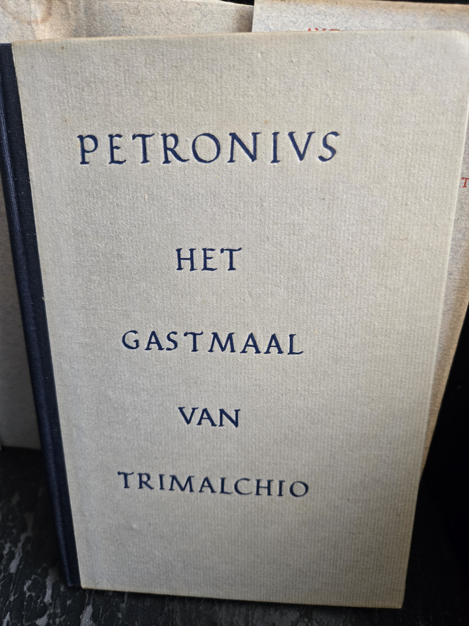 Het gastmaal van Trimalchio Petronius; P.J.Enk (vert.)