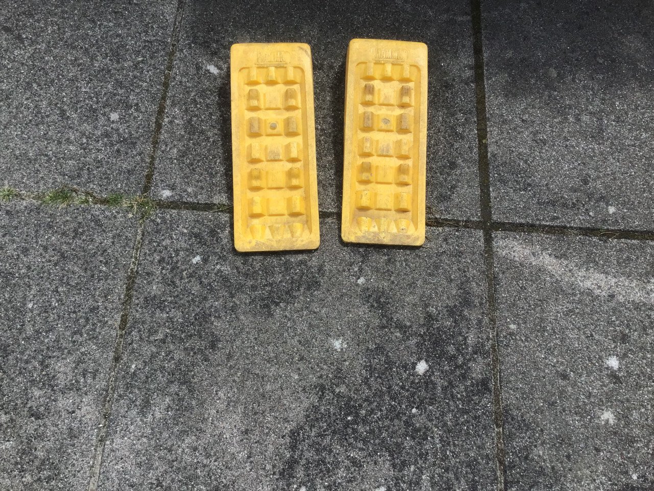 Oprijblokken
