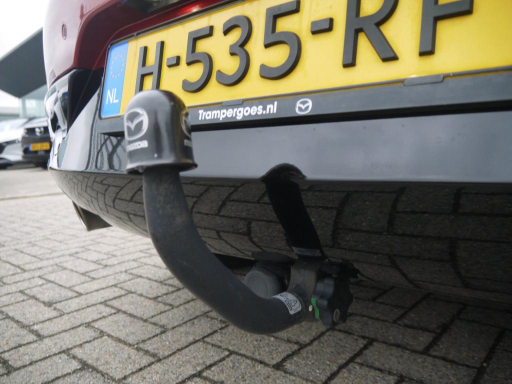 Mazda 3 2.0 e-skyactiv-g m hybrid 122 luxury|rijklaar|trekhaak