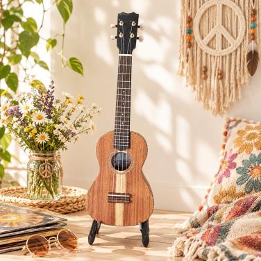 Prachtig nieuwe ukelele met gratis alle benodigde accessoires