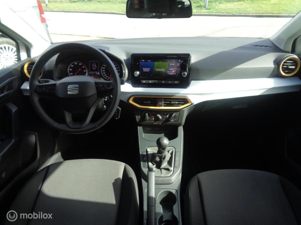 Seat Ibiza 1.0 mpi reference//airco/led/pdc/carplay/lm velgen/1st eig/slech