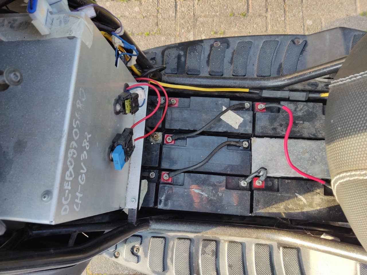 Electrische scooter GOVECS 1.2 Klusproject
