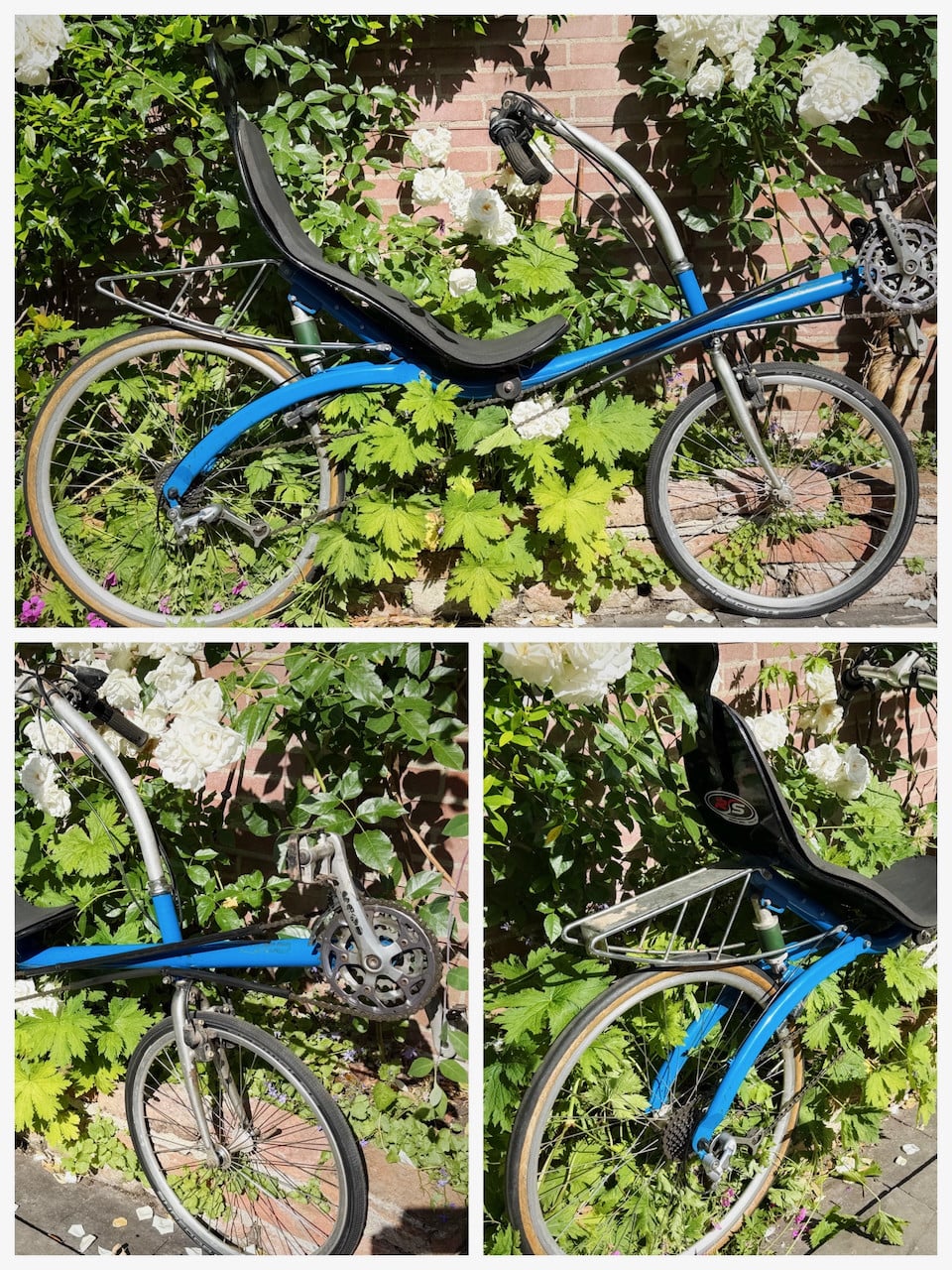 Ligfiets M5 met bovenstuur