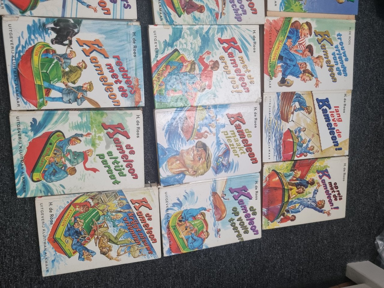Kinderboeken kameleon e.a.