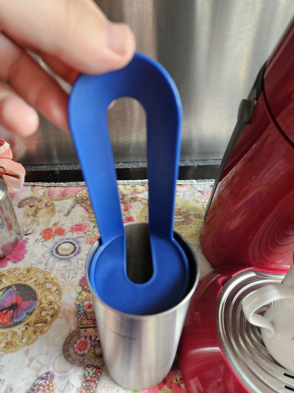 Rood senseo koffiezetapparaat