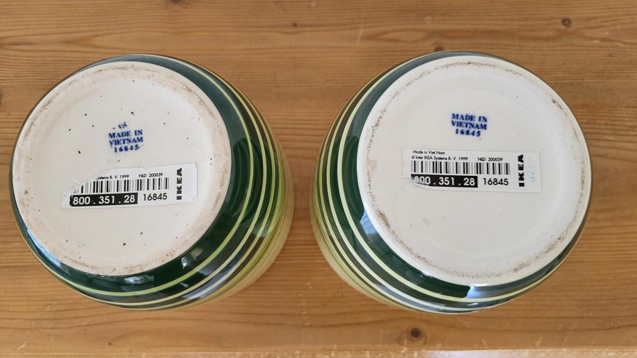 Set van 2 IKEA bloempotten