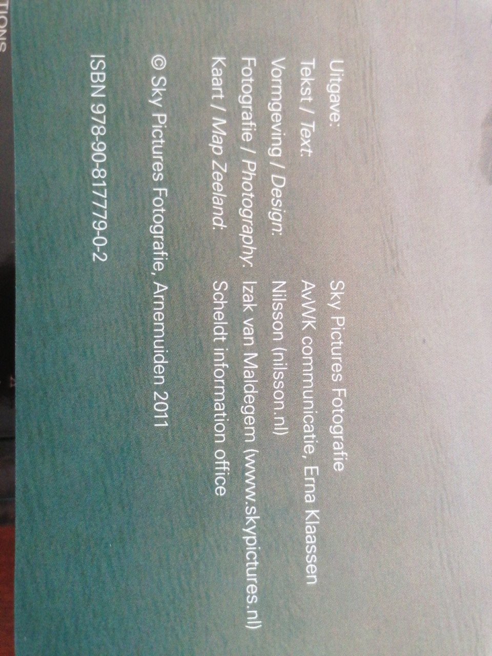 Boek Zeeland