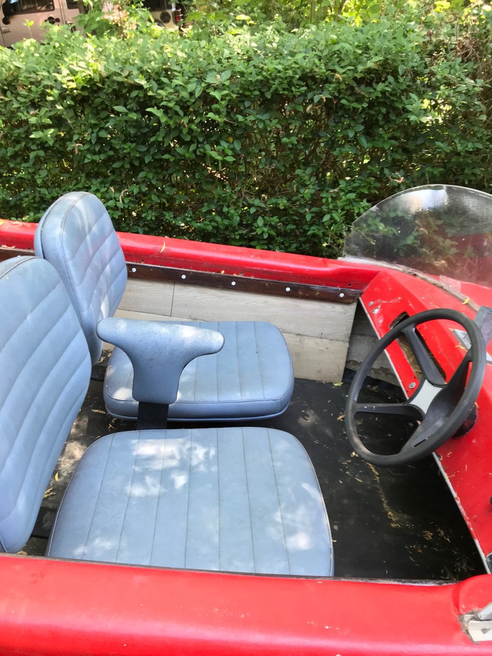 Set stoeltjes voor boot