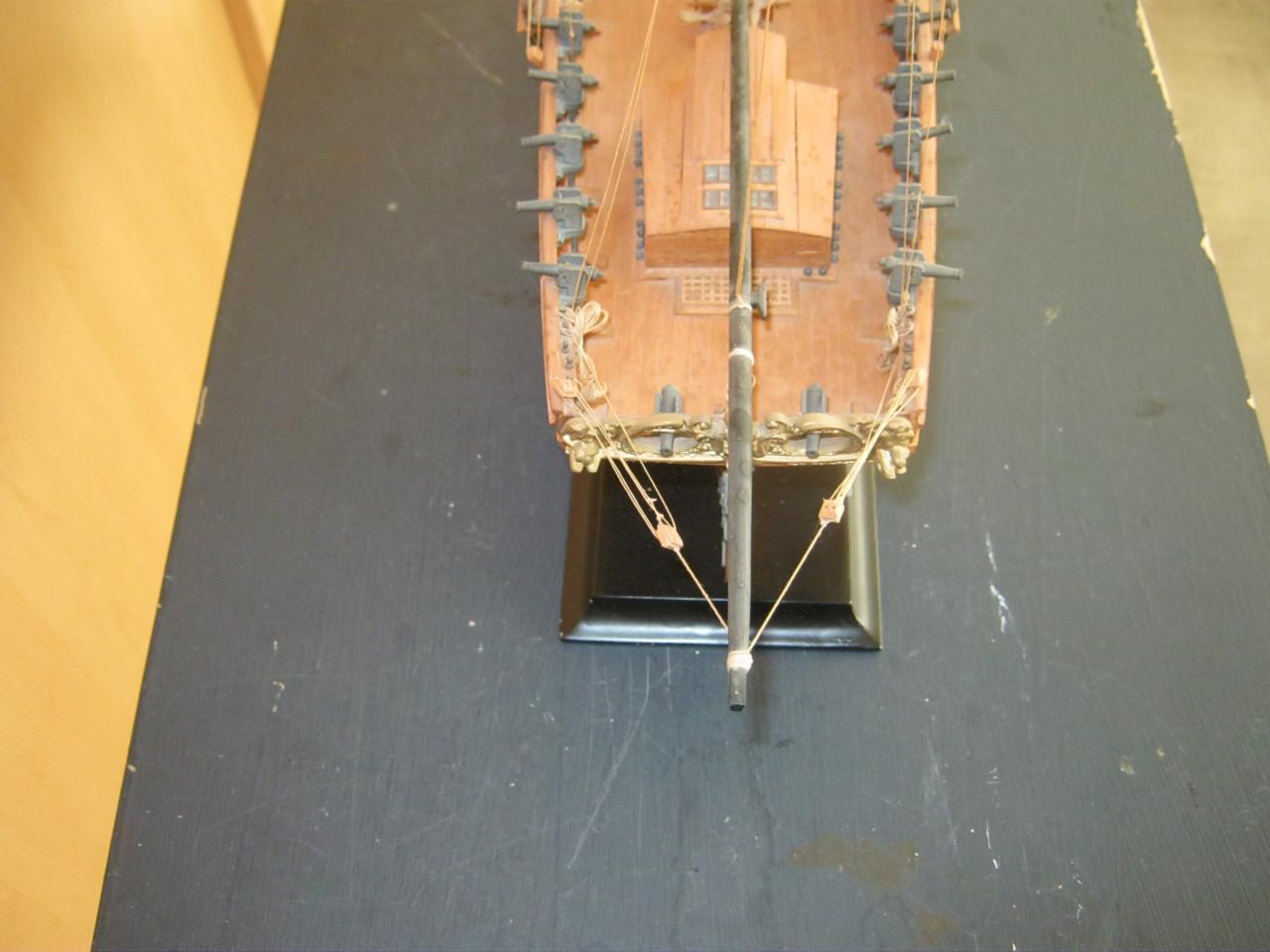 Scheepsmodel Franse brik.