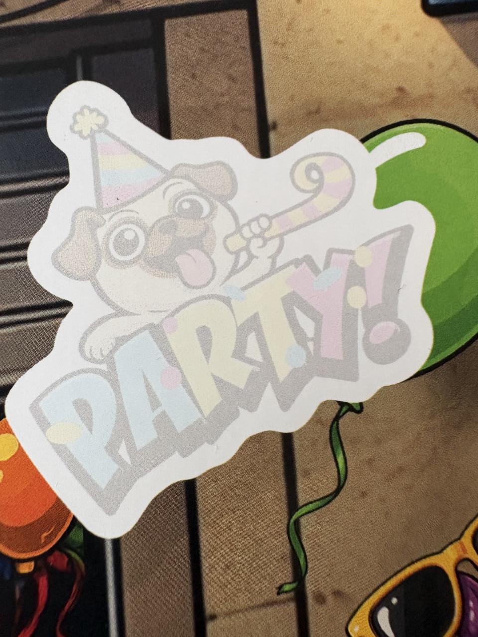 JUMBO sticker PARTY