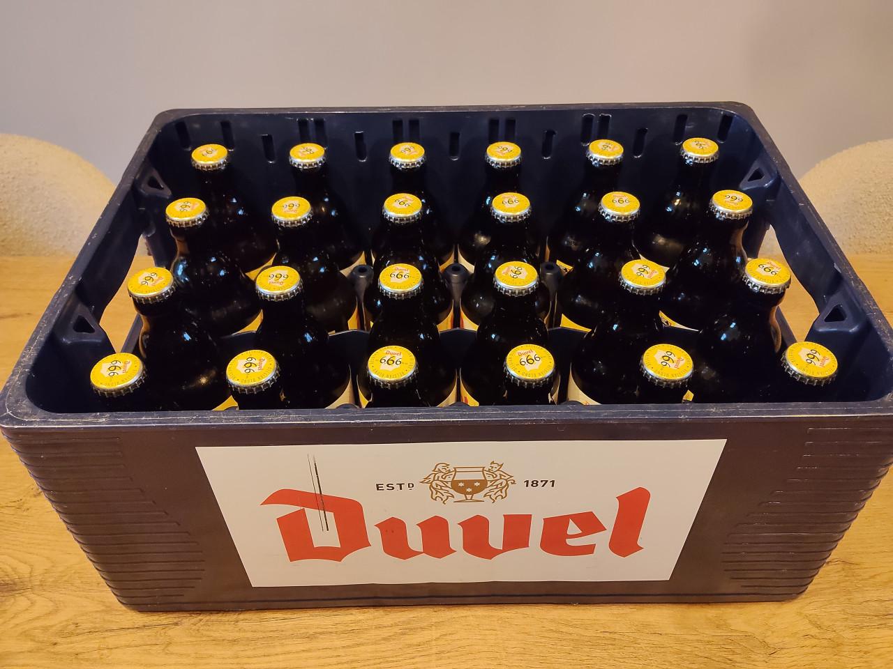 Krat Duvel 6,66% Blond Speciaalbier