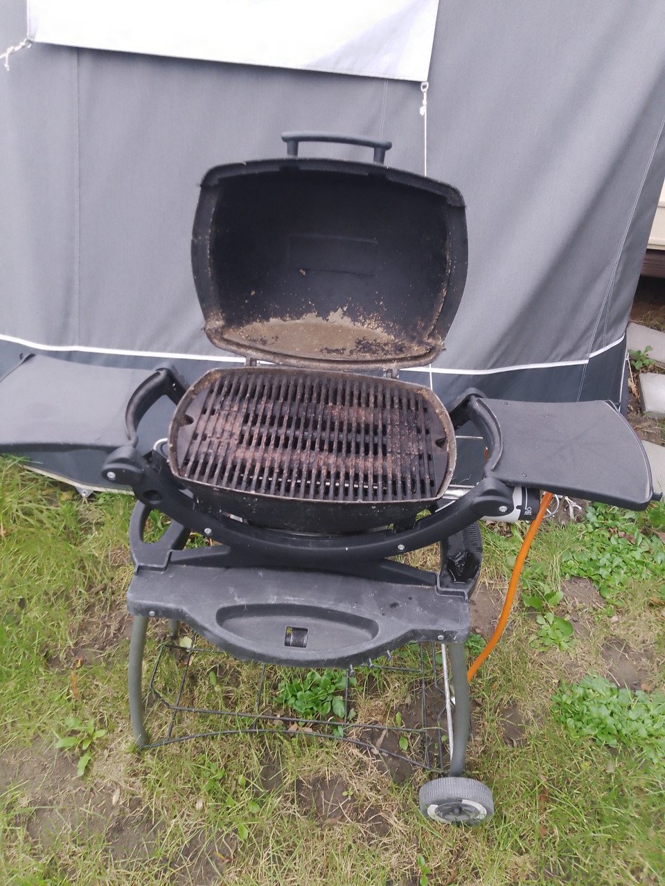 Gas -bbq van Weber