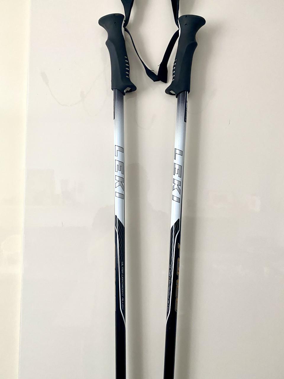 Nieuwe Leki Challence TS series 18 professionele skistokken Nieuw!