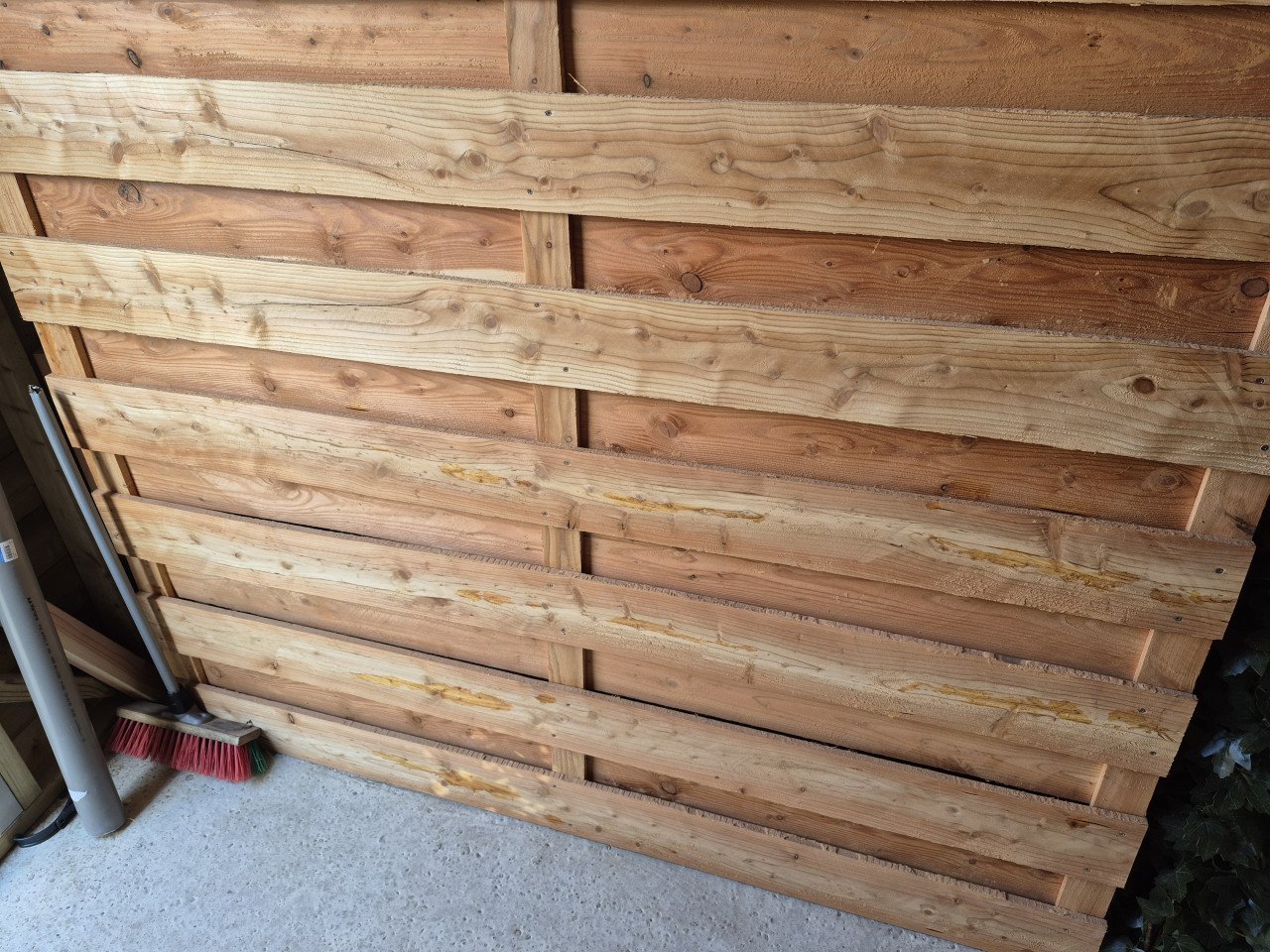 Nieuwe Douglas schutting 1 stuks 180 x 180