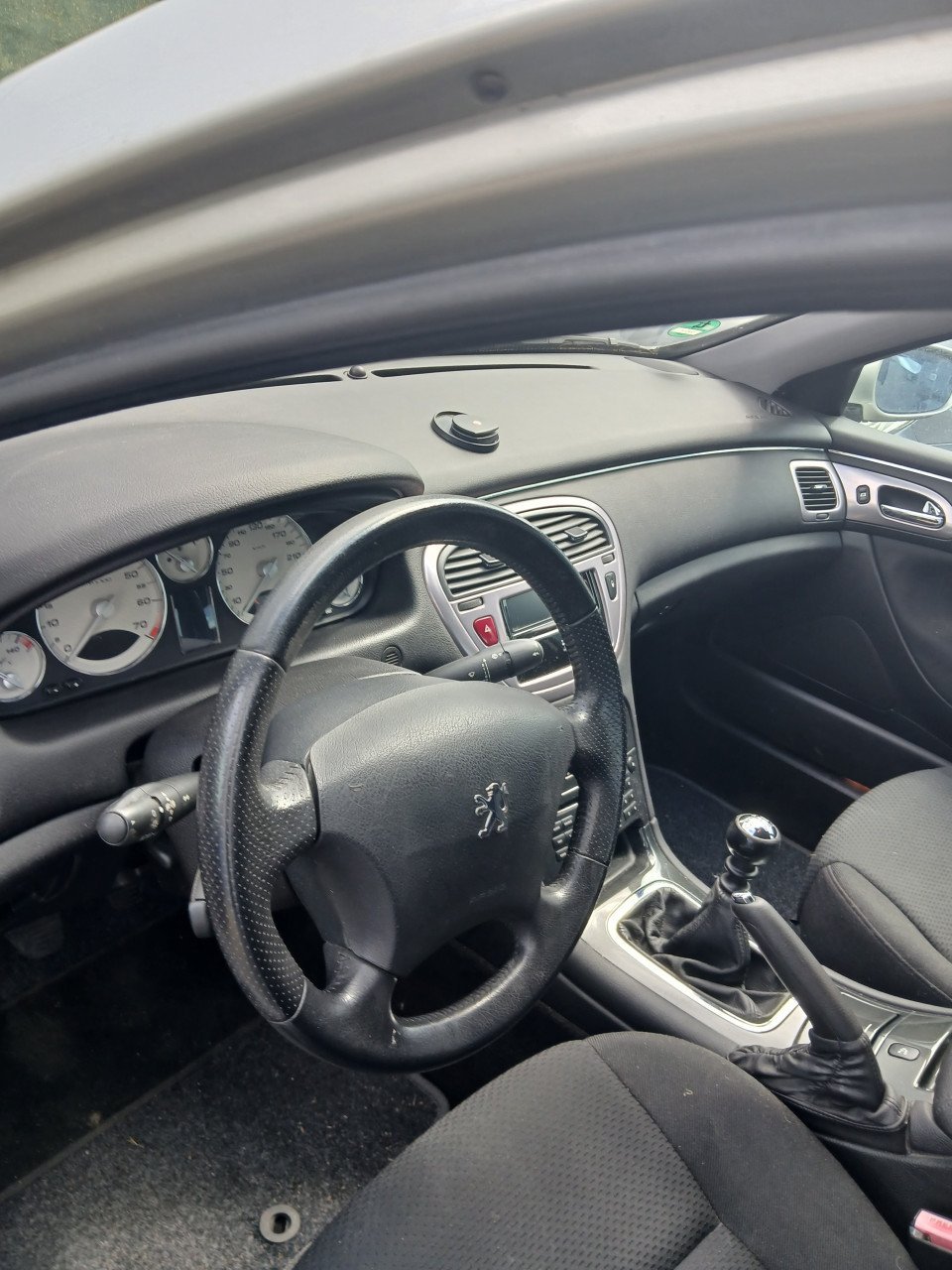 Peugeot 607 2.2-2007-km. 185 234Nap.--Airco-tekhaak-6 bak-nwe.apk-3800,=