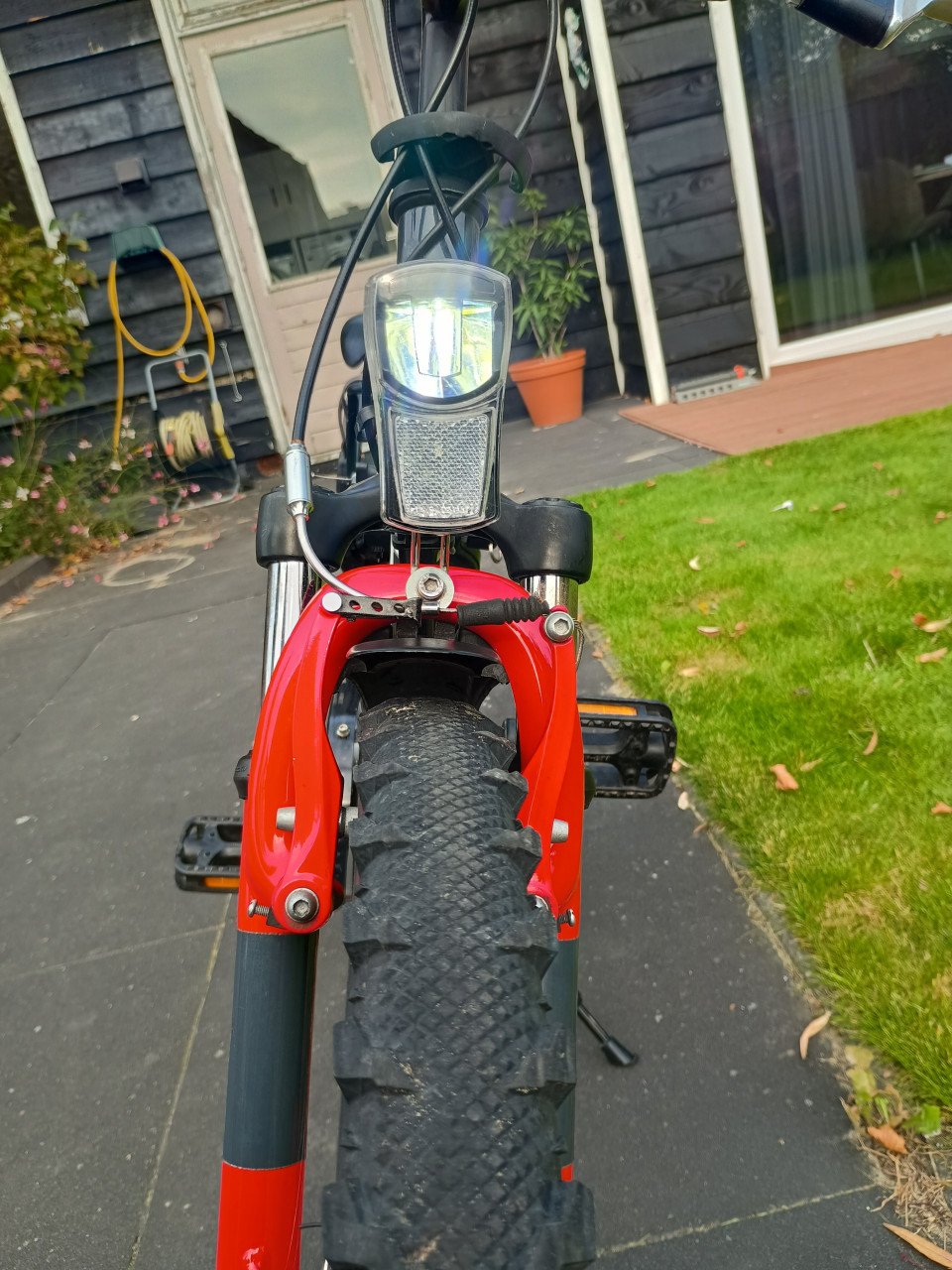 Jongensfiets 22 inch Loekie Snake