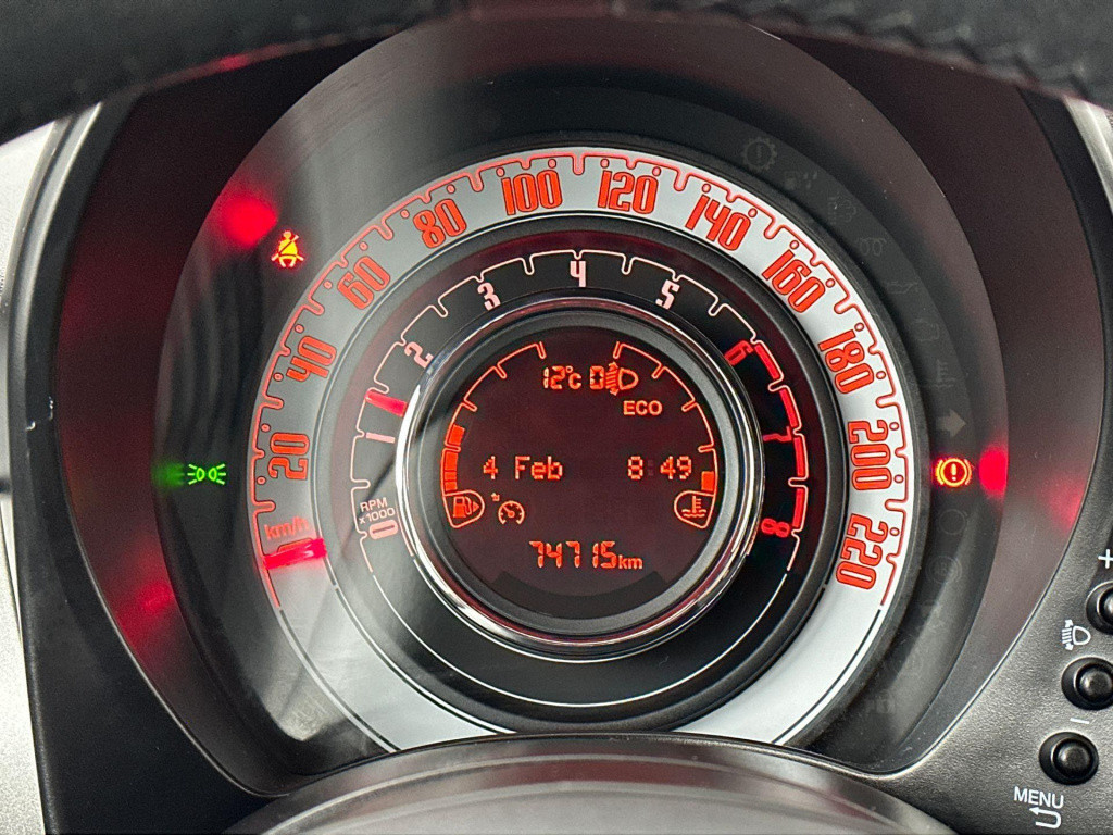 Fiat 500 0.9 twinair turbo sport lite | navigatie | parkeersensoren | apple