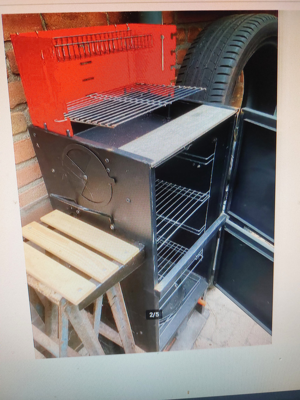 ROOKOVEN met BBQ
