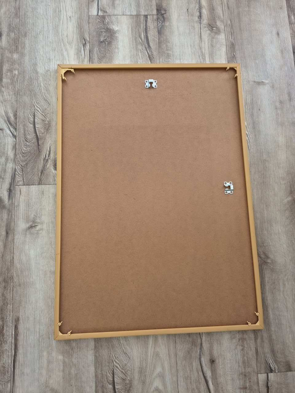 Prachtige, grote passepartout. Gouden lijst, 50 x 70 cm.