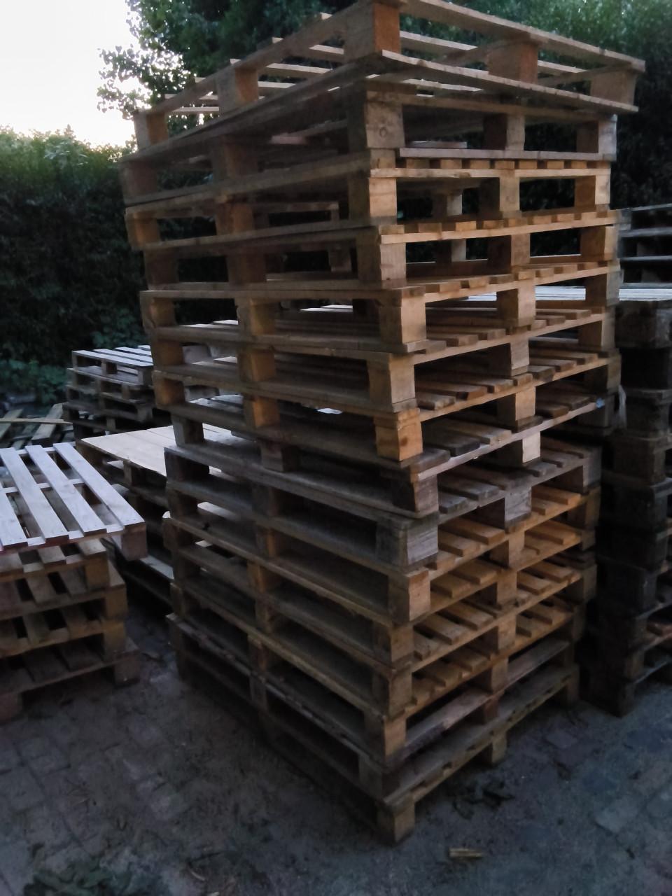 Blokpallets pallets en europallets , Gratis levering