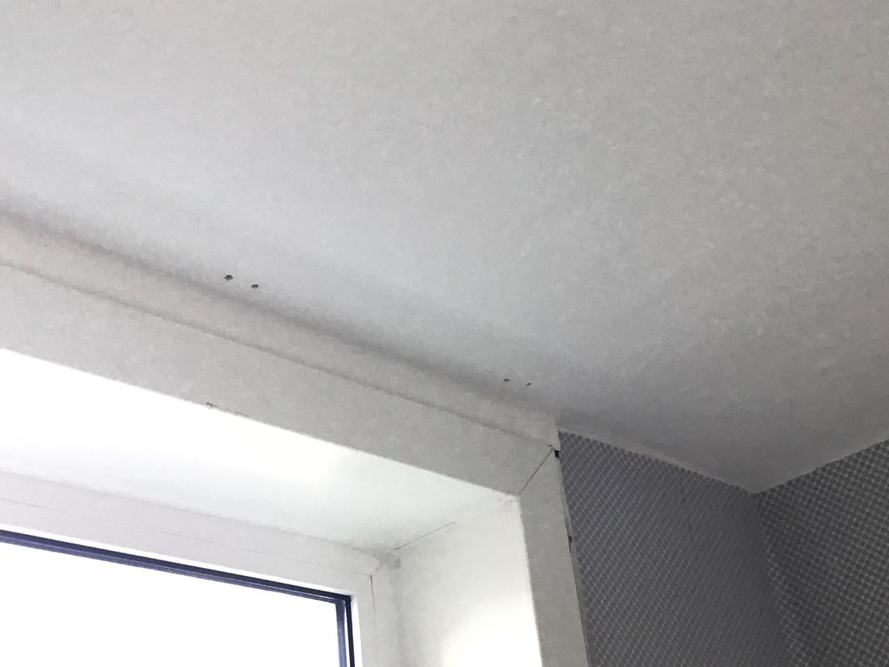Ophangen vouwgordijn