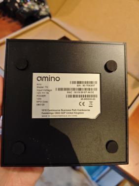 Partij 6x Amino Aria 7X HD TV-Ontvanger (Delta / Caiway)
