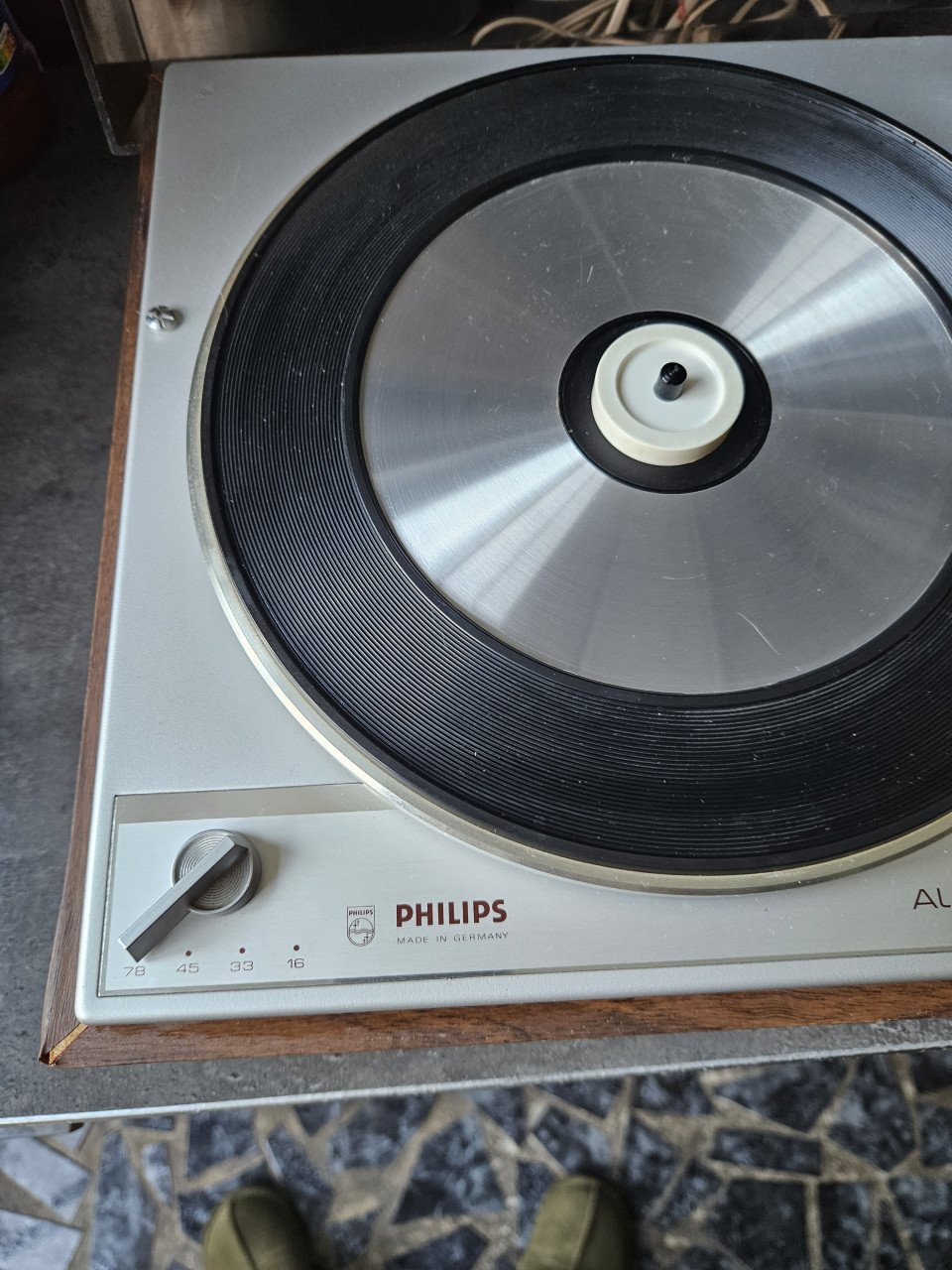 Werkende jaren 70 draaitafel PHILIPS 22-GA-160, nette staat