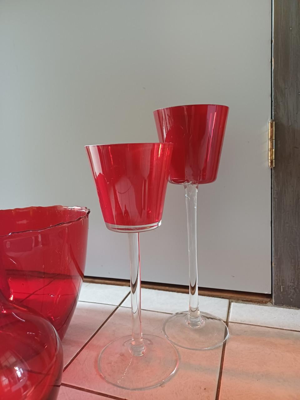Rood glas