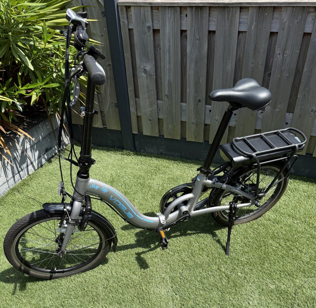 Vogue Easy city E bike vouwfiets slechts 246 km